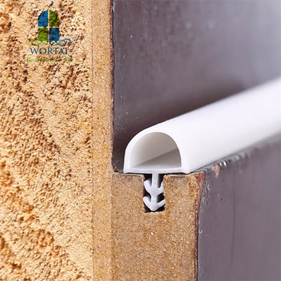 Legno di gomma Scanalatura in legno Porta Finestra Telaio Guarnizione in gomma Riparazione Mastice Striscia di tenuta