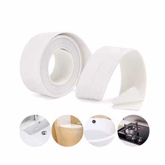 Nastro sigillante per angoli per vasca da bagno, cucina, materiale in PVC per la casa, lavello, crepe, nastro sigillante impermeabile